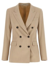 Tagliatore Beige Polyester Blazer