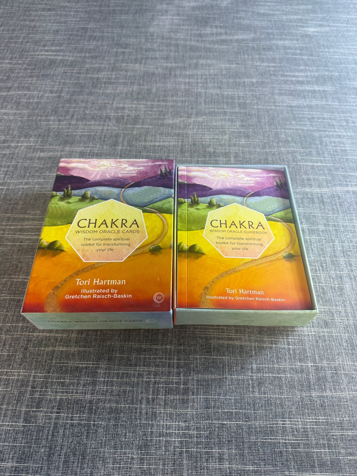 Chakra Wisdom Oracle Cards Tori Hartman Illustrated Divination Guidebook image 3