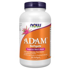 Adam Men's Multiple Vitamin 180 Softgels by Now Foods