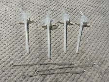 Thermos Funtainer Replacement Straws Silicone For 12oz F401 F410 Models 4 Pack