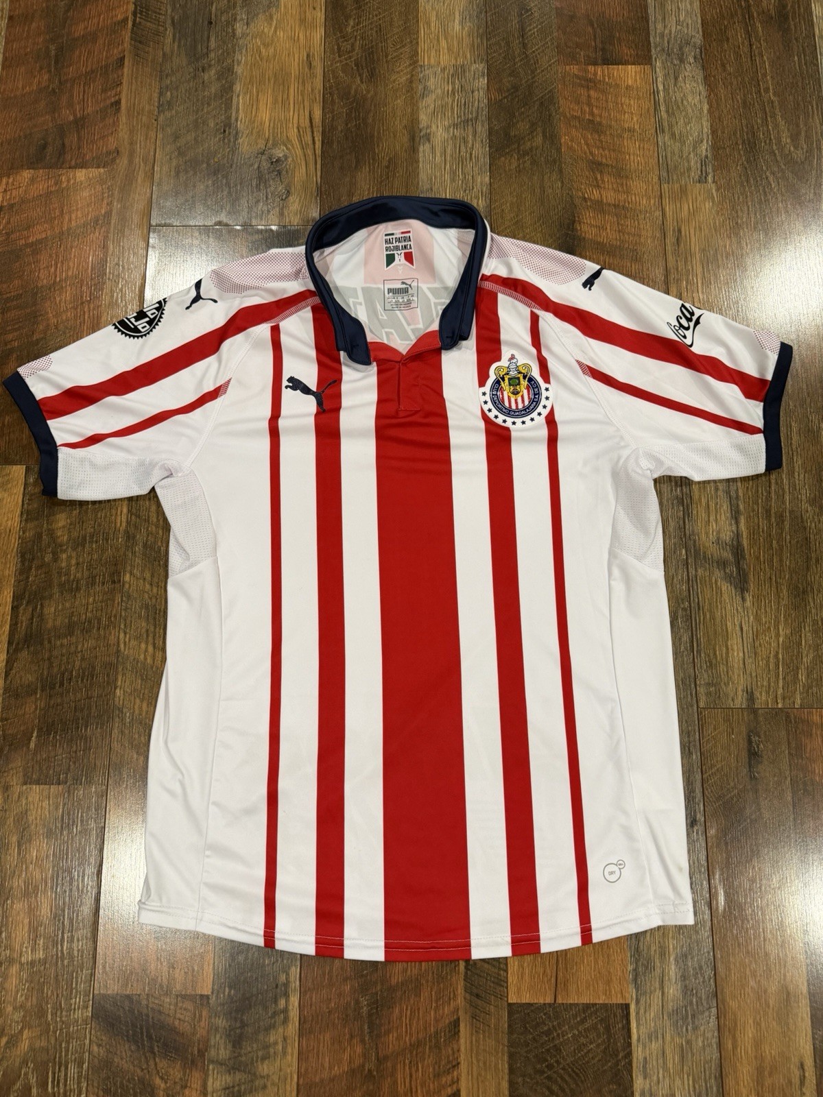 Puma Chivas de Guadalajara 2018-2019 Home Authentic Jersey Men’s Size Large