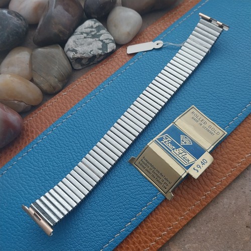 Rose Gold RGP Rowi Fixo-Flex Classic Stretch Unused nos Vintage Watch Band - Picture 7 of 7