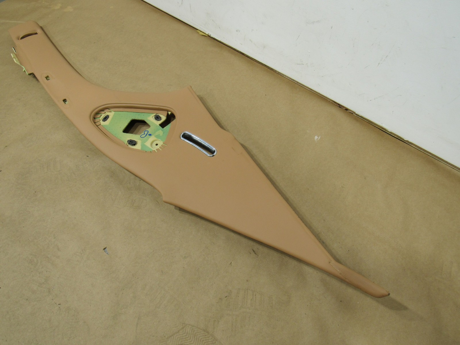 10-20 Bentley Mulsanne 2012 Rear Left Driver C Pillar Cover Panel Trim @1