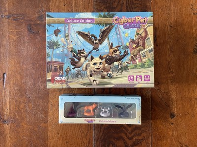 Cyber Pet Quest Deluxe Edition & Pet Miniatures Extra - Dead Alive Games