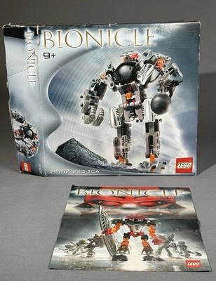 LEGO Bionicle Exo-Toa Set 8557 + Anleitungen +Poster+BOX (Unvollständig)