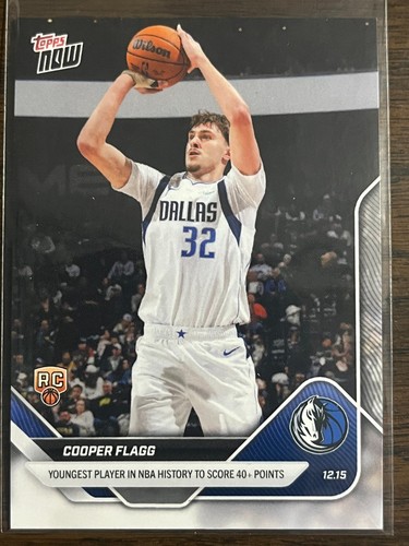 Cooper Flagg - 2025-26 NBA Topps NOW® - Card 86 - PR: 42224