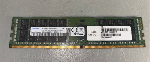 Samsung DDR4 32GB 2400MHz ECC REG Server RAM PC4-2400T-RA1-12-MC0 / LOT OF 16 - Picture 2 of 2