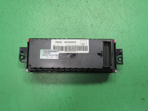 09352034 97-05 BUICK REGAL CENTURY A/C DIGITAL CLIMATE TEMP CONTROL REBUILT 1980 - Picture 5 of 6