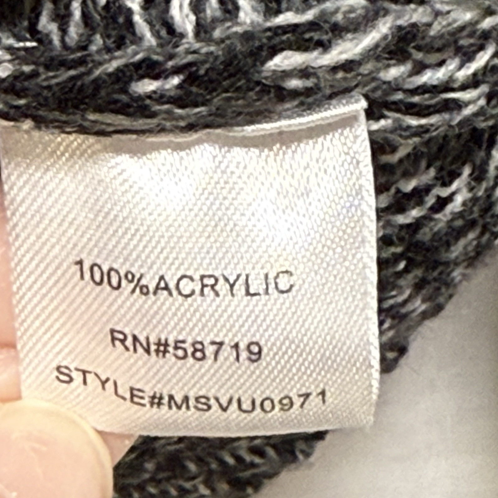 Notations Womens Large Sweater Pullover Neck Blac… - image 6