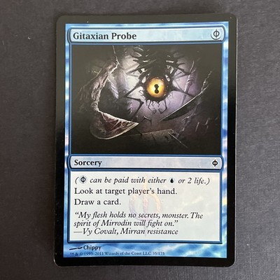 MTG FOIL Gitaxian Probe - New Phyrexia - Magic: The Gathering #3