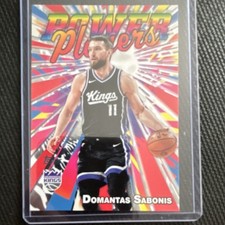 Topps Power Players Domantas Sabonis PP-14 2025-26 Sacramento Kings Basketball