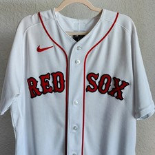 Nike Authentic Boston Red Sox #28 J.D. Martinez Elite On-Field White Jersey sz44
