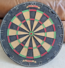Dart World English Dartboard Steel Tip Model Made in England Vintage Style