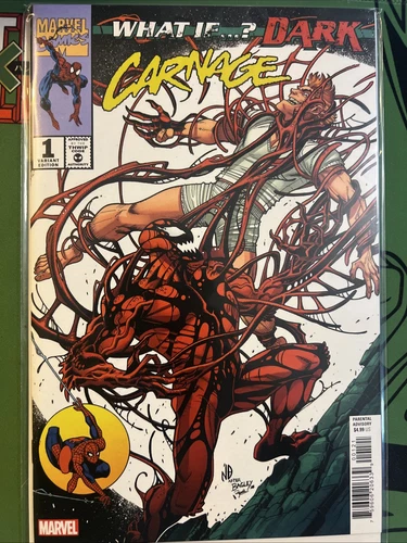 What If Dark Carnage 1 Bradshaw Variant Nm Condition 2023