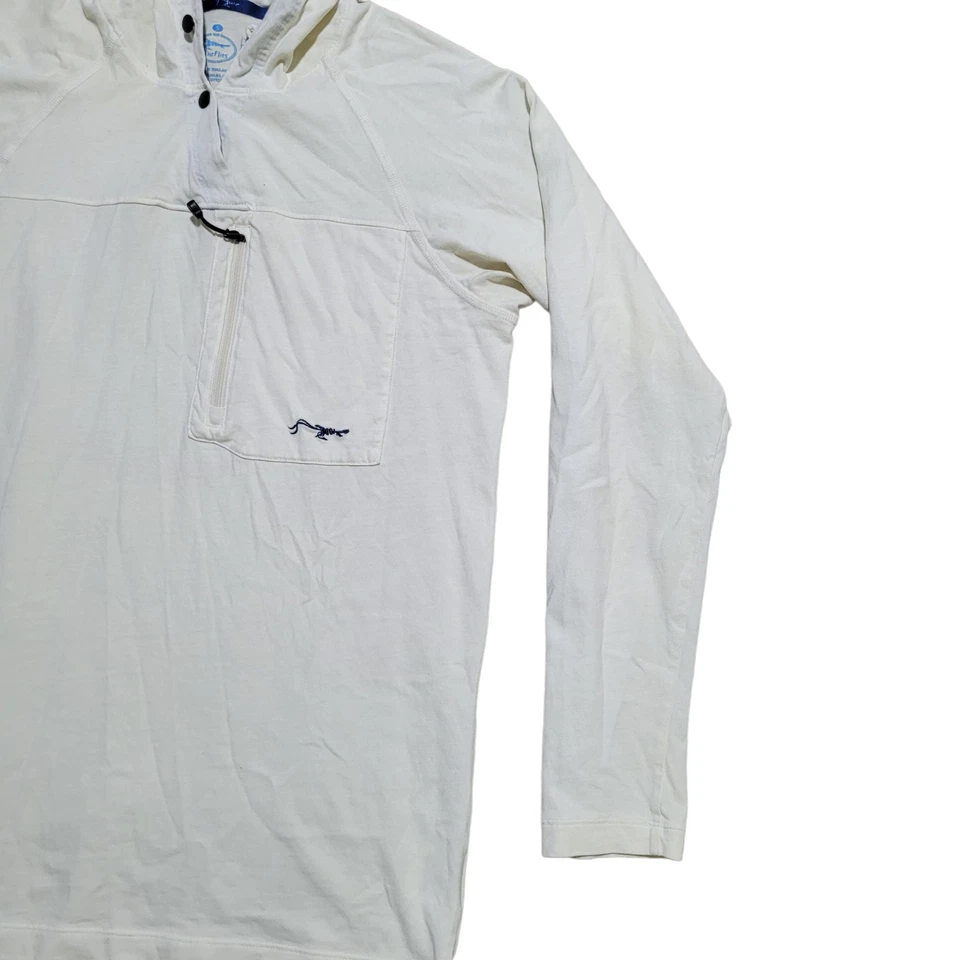 Camisa de Pesca True Flies S Hombres Con Capucha Gráfica Diaria Ligera Bolsillo con Cremallera Foto 4 de 4