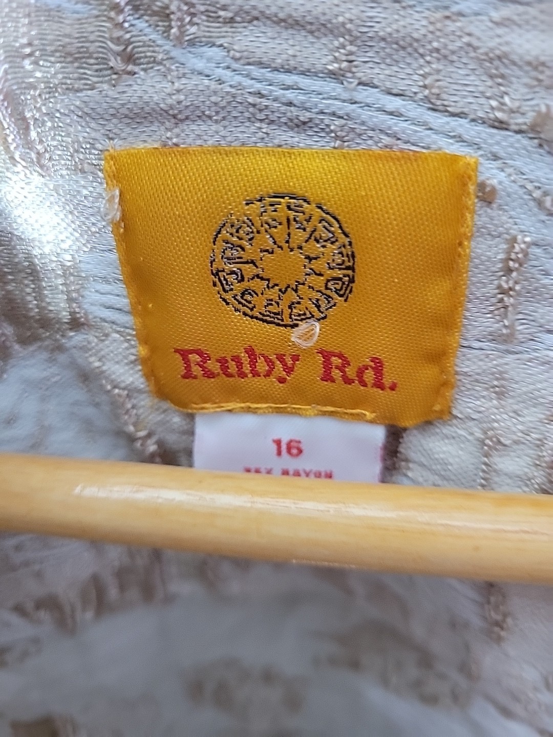 Ruby Road Women's Lightweight Jacket Gold Floral … - image 5