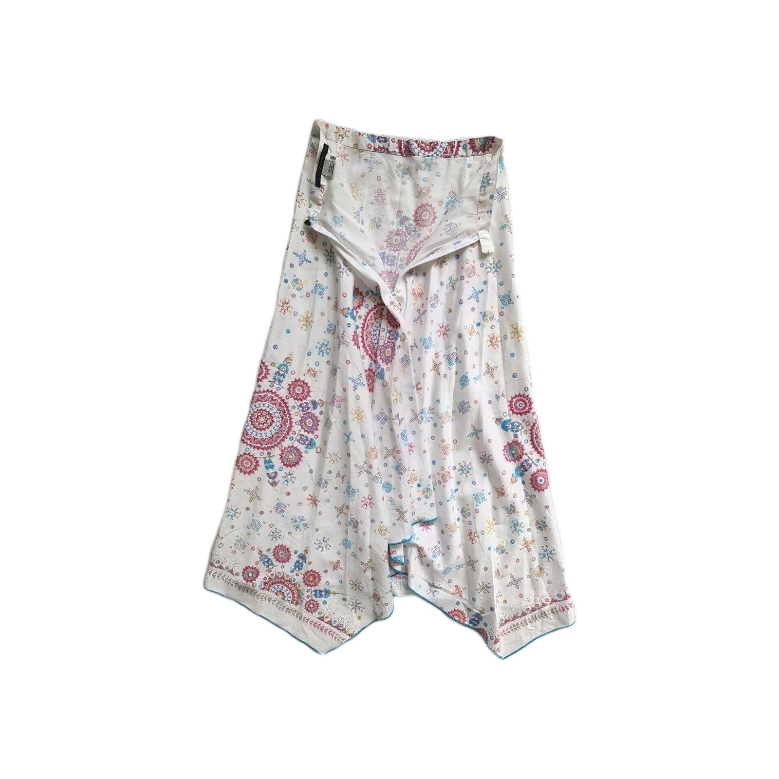 PERUVIAN CONNECTION WOMENS WHITE PATTERNED PIMA C… - image 3
