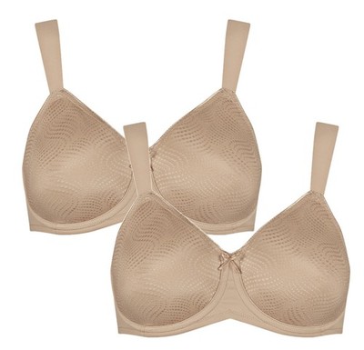 Triumph 2x Essential Minimizer W BH mit Bügel Gr. 75-95 Cup C-F haut BHs Set