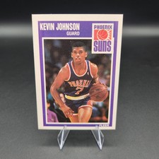1989 Fleer #123 Kevin Johnson Rookie Card RC Phoenix Suns