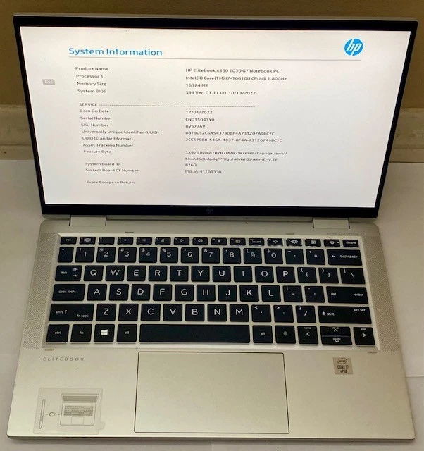 HP Intel Core i7 10th Gen. PC Laptops & Netbooks for sale | eBay
