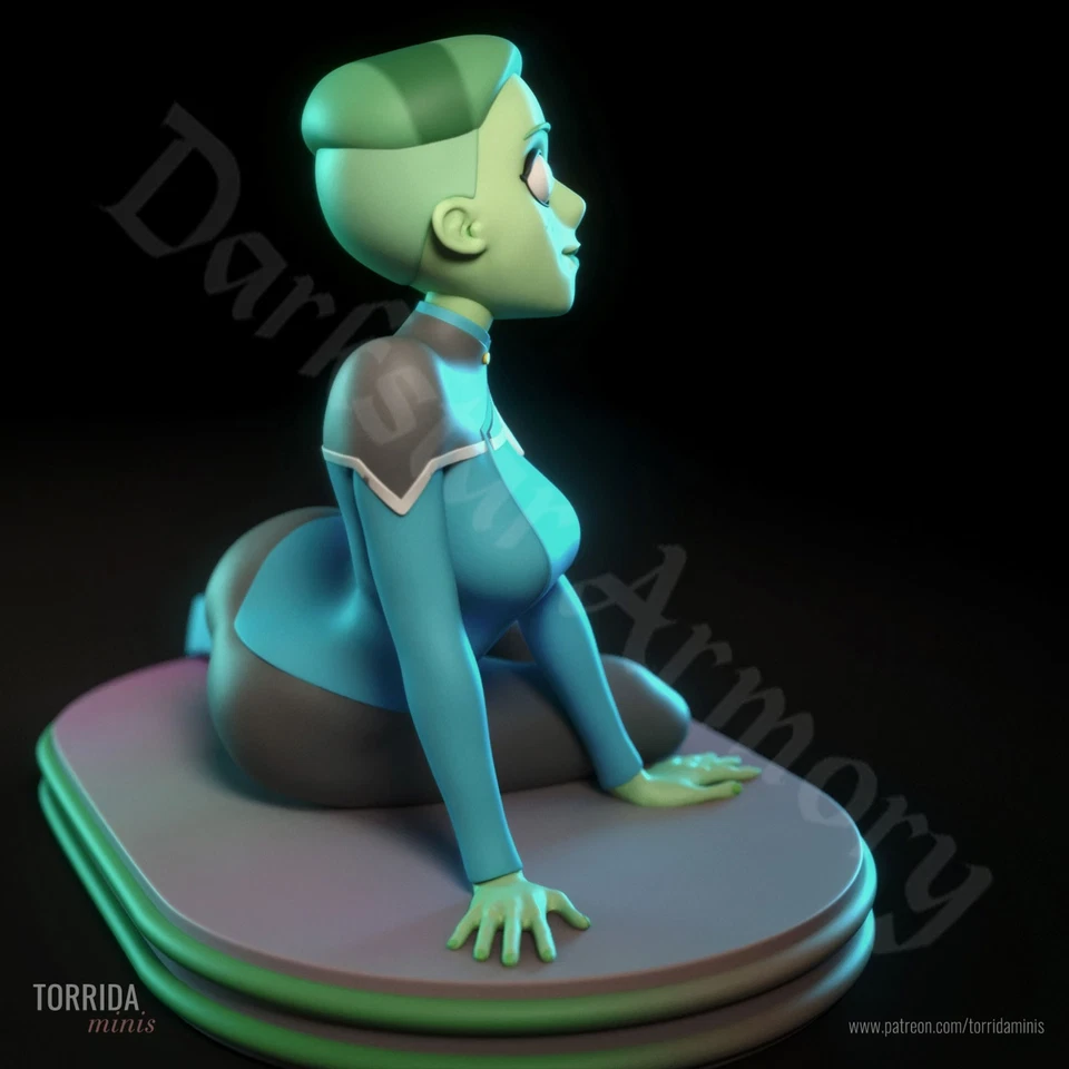 Star Trek Tendi NSFW | SFW Kit Resina Mujer Escala 1/10 1/12 1/18 1/24 Torrida GK Foto 3 de 4