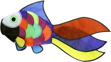 Rainbow Fish Windsock 32 Inch Colorful Kite For Garden And Outdoor Decor