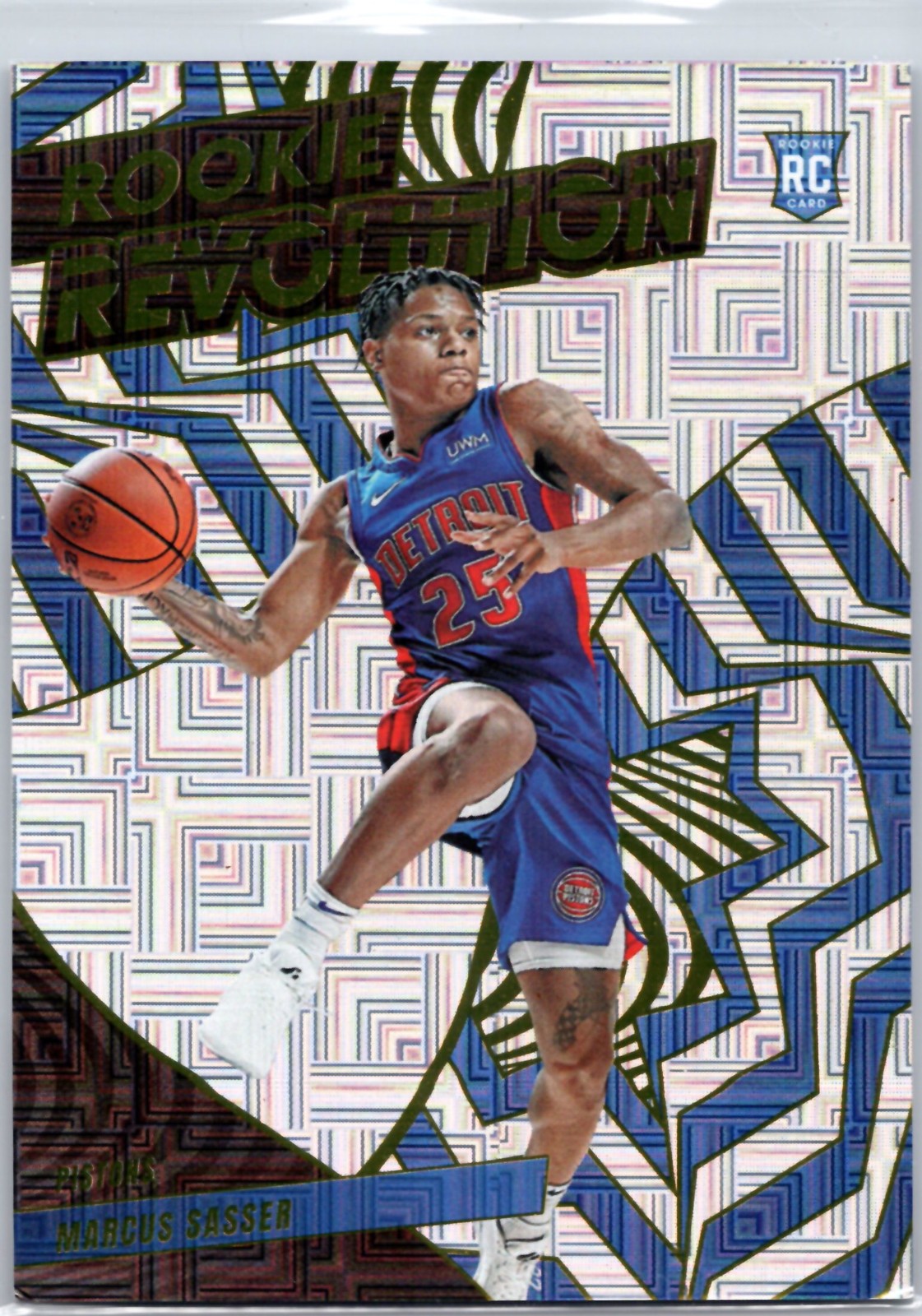 2023-24 Panini Revolution #7 Marcus Sasser Rookie Revolution Levels