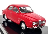 Ixo 1/43 Saab 96 V4 1965 Red Diecast Scale Model Car