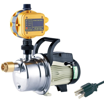 #ad #ad 1 2 HP Water Pressure Pump with Controller 845GPH 110V Stainless Steel Wel... $260.84