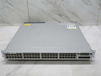Cisco WS-C3850-48T-S V07 48 Port Switch w/ 2 x Power Supplies! TESTED!