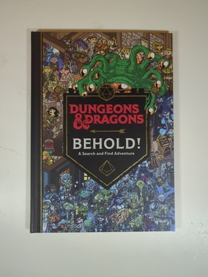 Behold! A D&D Search and Find Adventure by Wizards of the Coast Hardcover