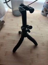 Black Plastic flexible mini tripod