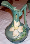 Gorgeous Roseville Clematis 17-10" Ewer Very Nice Condition