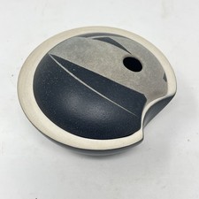 Contemporary Studio Pottery Stoneware Covered Trinket Bowl - Geometric Design