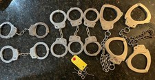Smith & Wesson Hand & Ankle Cuffs Lot Of 7 Read