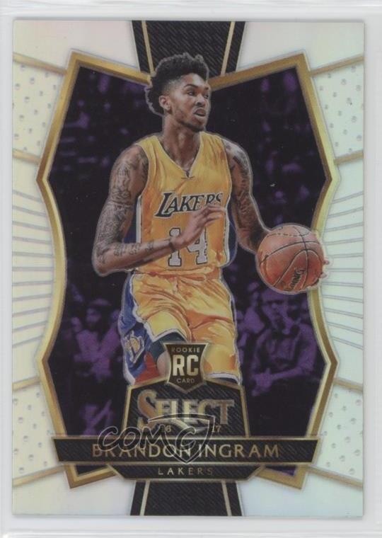 2016-17 Panini Select Premier Level Silver Prizm Brandon Ingram #101 1oq2