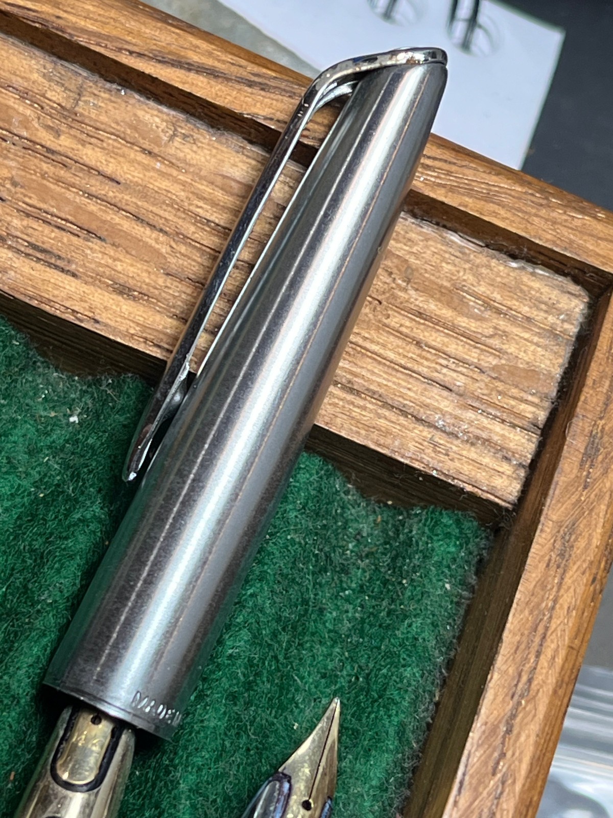 Massive lot of Waterman c/f fountain pens from the 1950s for parts & restoration