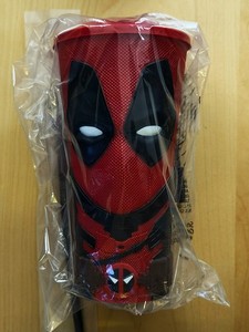 Deadpool & Wolverine Limited Edition Deadpool Textured Tumbler with Straw