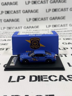 Modellino AL Rollin 1:64 - Polizia Michigan 2008 Blu, MIP, Auto Pressofusa, Da Collezione, 2023