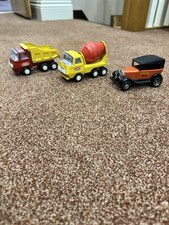 3 Vintage Tonka Toys From Circa 1970 In Excellent Condition
