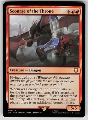 Scourge of the Throne Commander: The Lord of the Rings 225 MTG NM