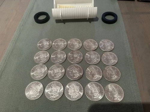 Lot of 20 Uncirculated Morgan Silver Dollars