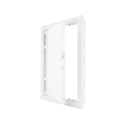 Revisionsklappe 150x200mm Kunststoff für Trockenbau Gipskarton Wartung Weiß