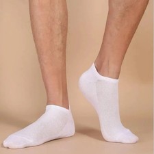 10Pack Men/Women Cotton Bamboo Socks No Show Ankle Low Cut Sport Free Shipping