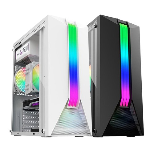 Transparent Computer Case PC Tower With RGB Atmosphere Lamp For ATX/M-ATX/ITX - Photo 11/14
