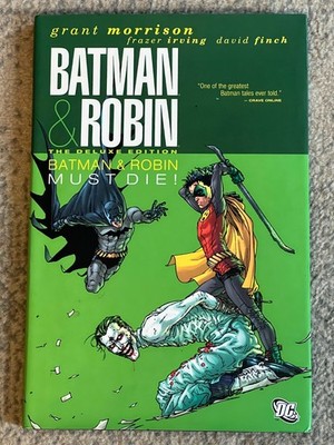 Batman & Robin: Must Die! - Hardcover (2010) 1st Print by Grant Morrison