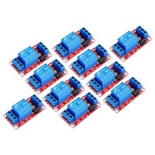 10PCS DC 5V Relay Module - 1 Channel Optocoupler Isolation Relay 5V-10PCS