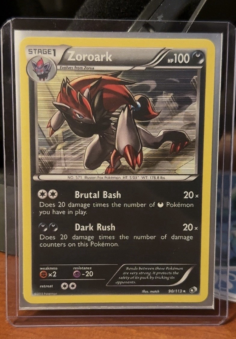 Zoroark 90/113 Legendary Treasures Holo