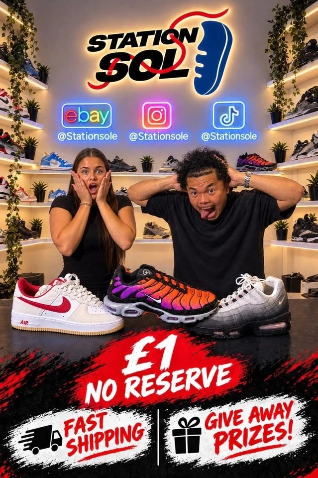 👟 EVERYTHING STARTS AT JUST £1! 🔥🚨 £1 NO RESERVE MADNESS! NIKE • JORDAN