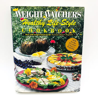 Healthy Life Style Cookbook Hardcover Weight Watchers 1991 Reduced Sodium Diet Y
